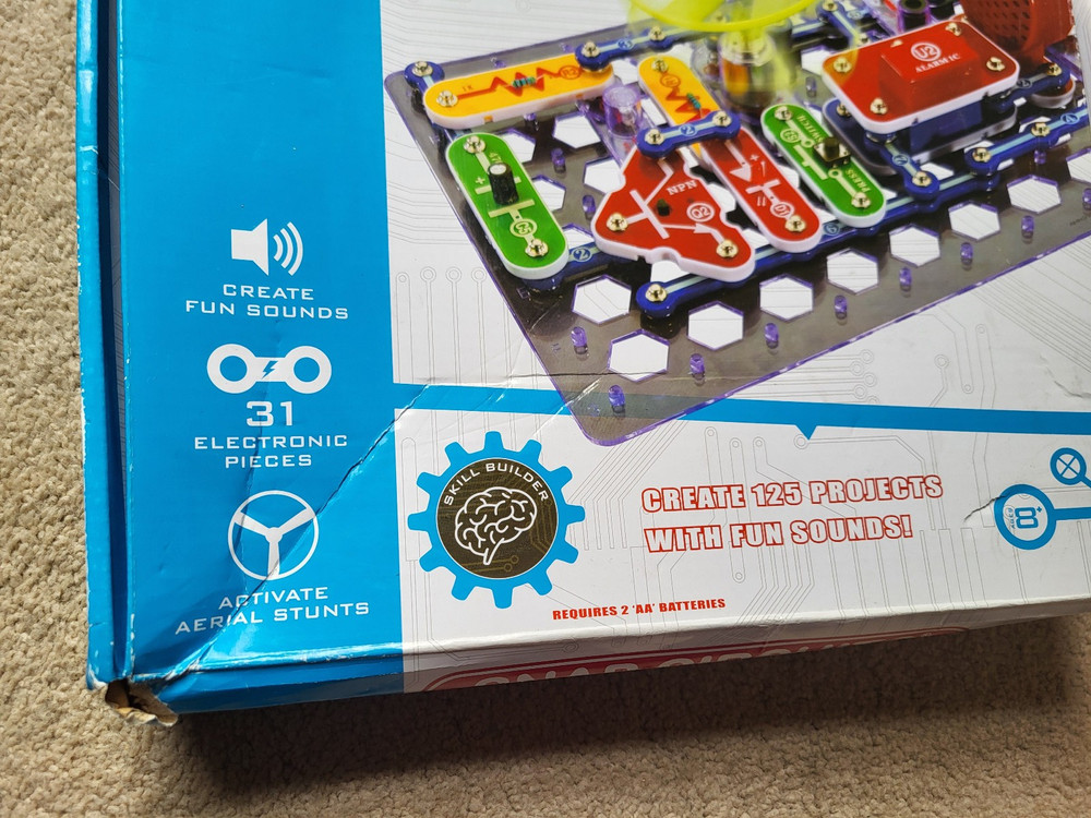 Snap Circuits Skill Builder SB-125 Electronic STEM Projects