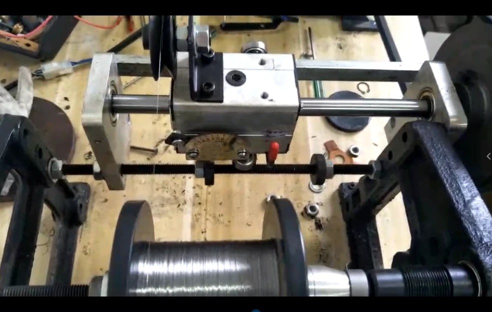 Rolling Ring Drive Traverse Unit Winding Machine Polished Shaft GP15C