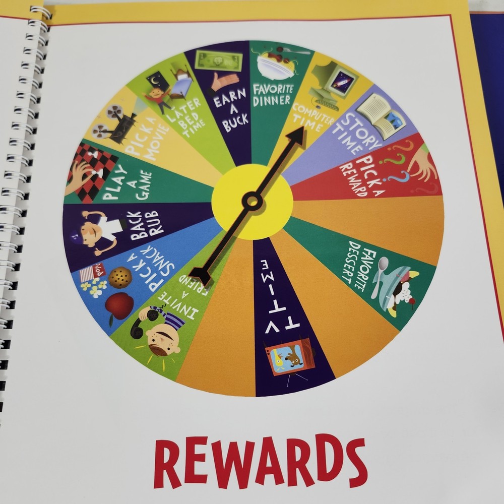 Spintastik Chore Chart Game for Kids Daily Routine Visual Schedule Checklist