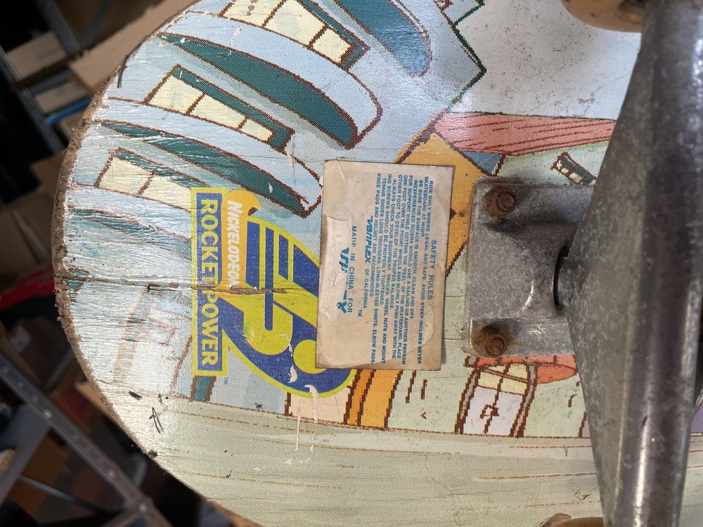 Variflex Rugrats Rocket Power Skateboard Complete