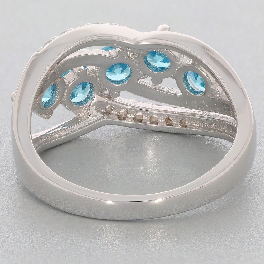 Sterling Silver Semi Mount Ring Setting Round RD 4x4mm