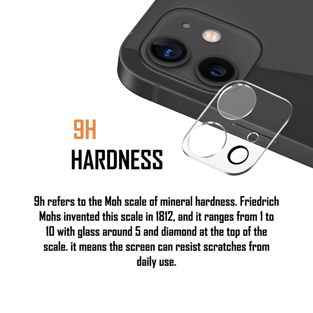 FOR IPHONE 12 11 PRO MAX MINI TEMPERED GLASS CAMERA LENS COVER +SCREEN PROTECTOR