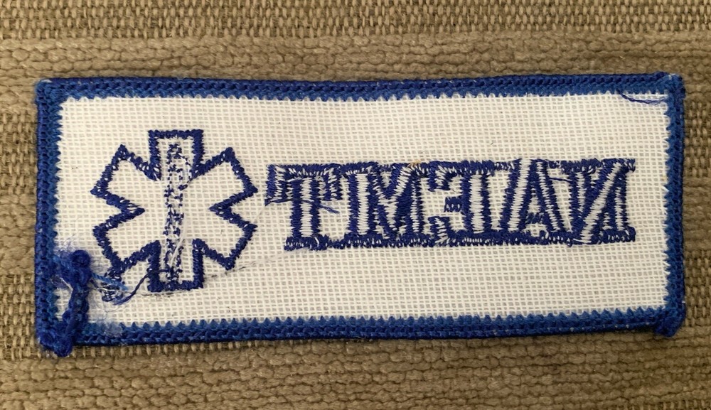 Emergency Medical Technician NAEMT Patch