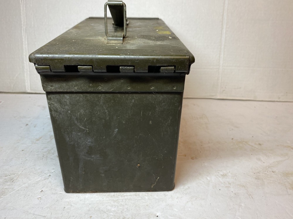Vintage 7.62MM M80 Ammo Ammunition Box