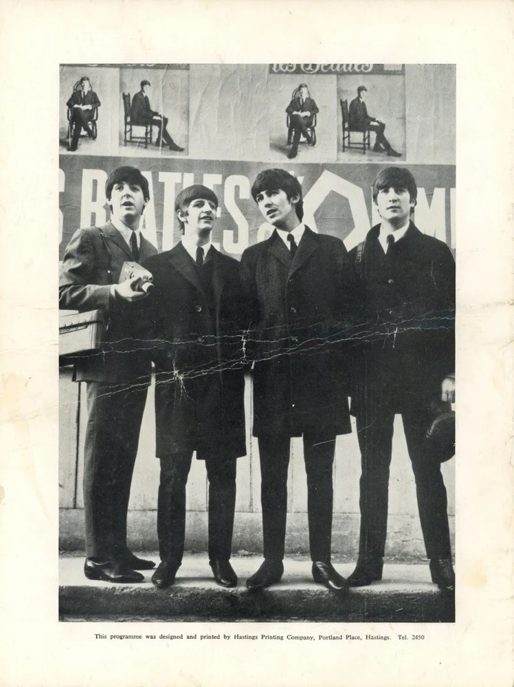 The Beatles Brighton Hippodrome 1964 concert programme