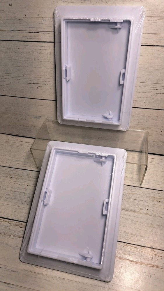 Access Plumbing Panel for Drywall Ceiling, 4x6 in 2 PC Plastic Access Door, Wall