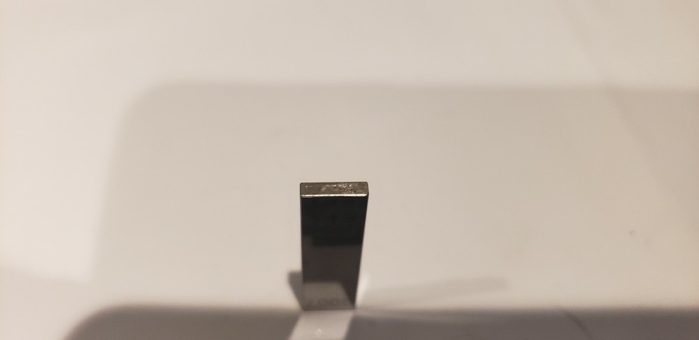 .1007" Fowler Rectangular Steel Gage Gauge Block.