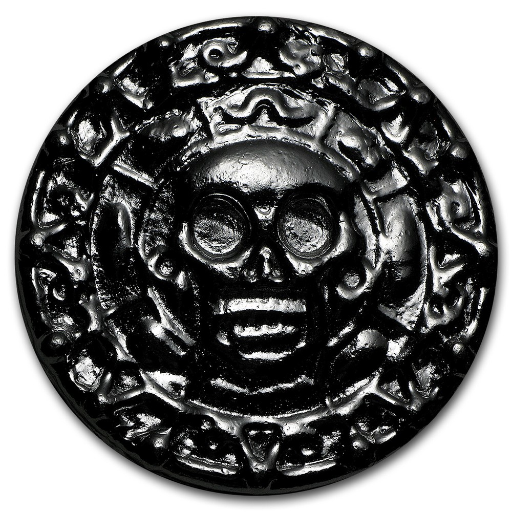 100 gram Hand Poured Silver Round - Plata Muerta