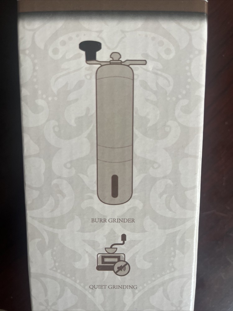 Circular hand coffee machine stainless steel household