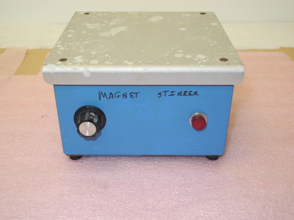 LABORATORY MAGNET STIRRER, WORKING, NO MODEL# TAG OR PART# GENERIC ?
