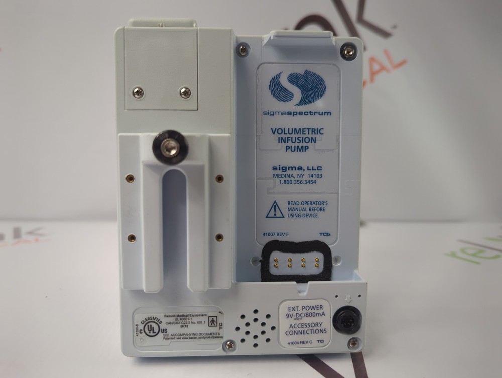 Baxter Sigma Spectrum 6.05.14 without Battery Infusion Pump