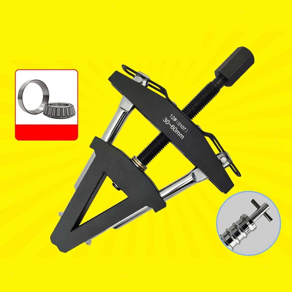 Bearing Puller Tool Black Sturdy Heavy Duty Professional Gear Puller Set