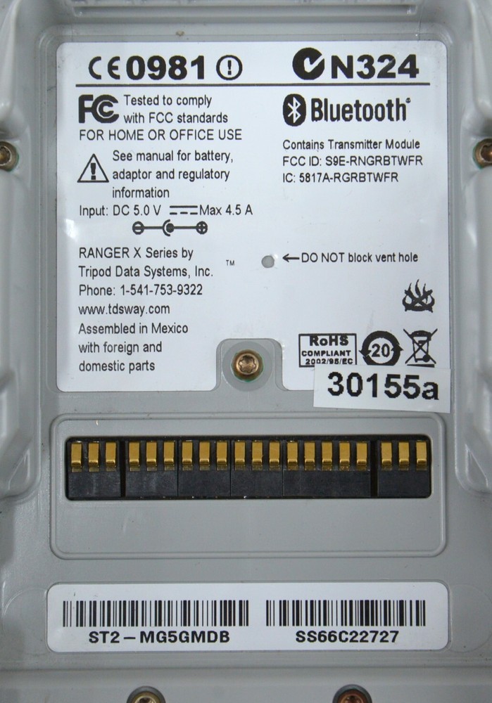 TDS Ranger X Series Handheld Computer Data Collector