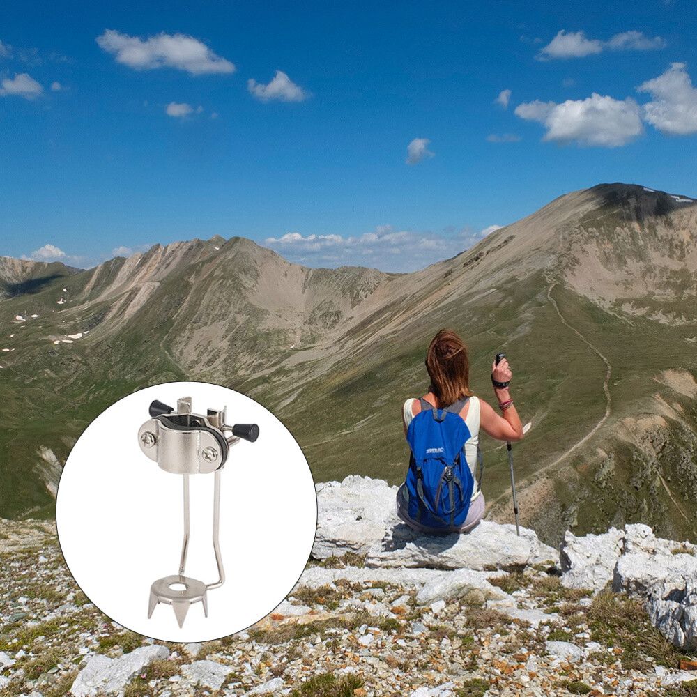 1PC Walking Cane Ice Gripper Ice Grip Cane Tip Retractable Ice Cane Tips