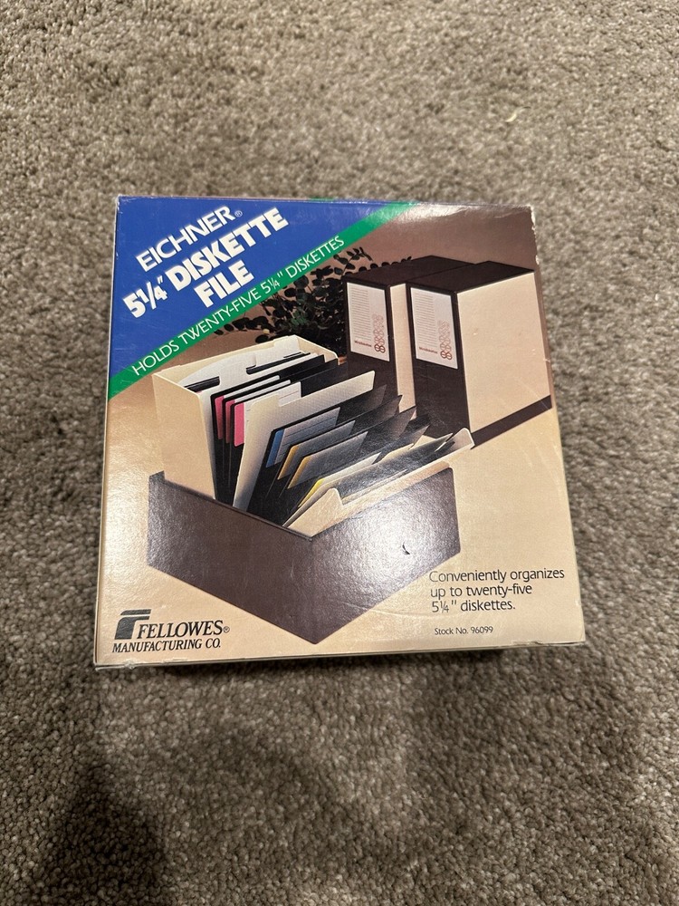 Eichner Fellowes 5.25 Diskette File 96099