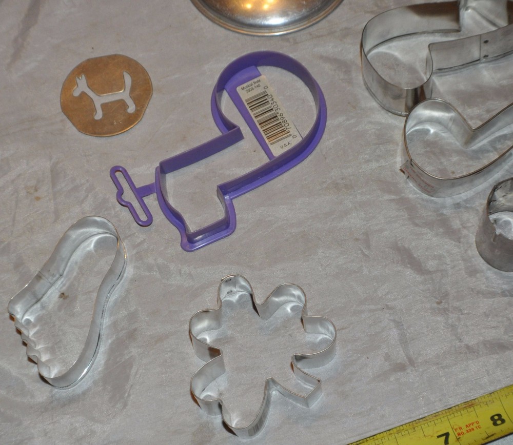 Vintage Tupperware Plastic Holiday Cookie Cutter Lot