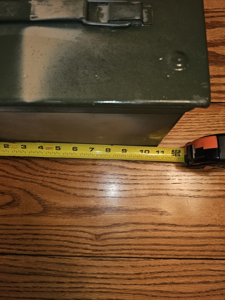 Vintage Ammo Box Metal