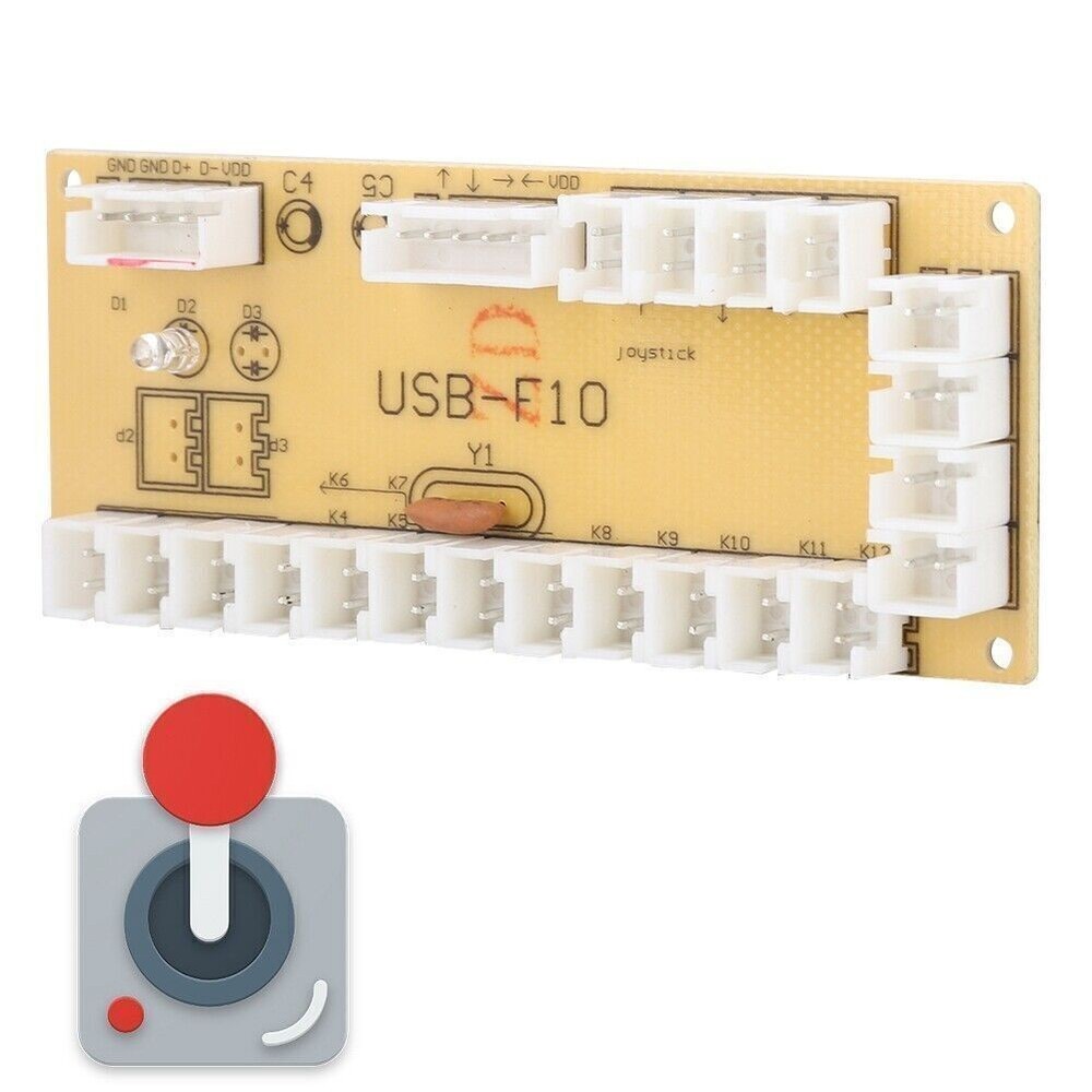 PCE Universal USB-F10 Game Joystick Circuit Board Controller Control Board