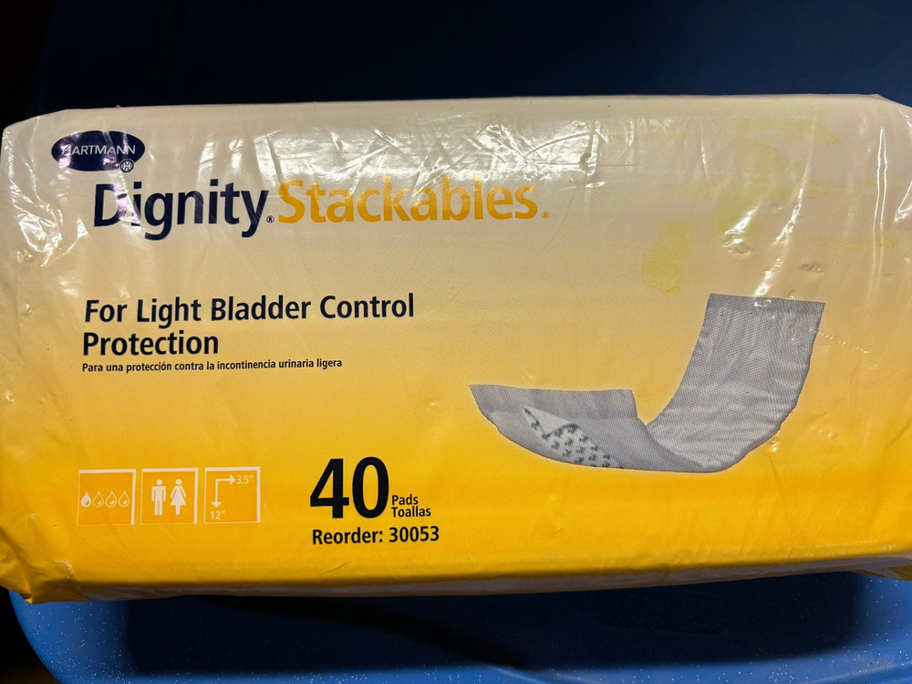 HARTMANN Dignity Stackables Bladder Control Pads light control 40ct pack 30053