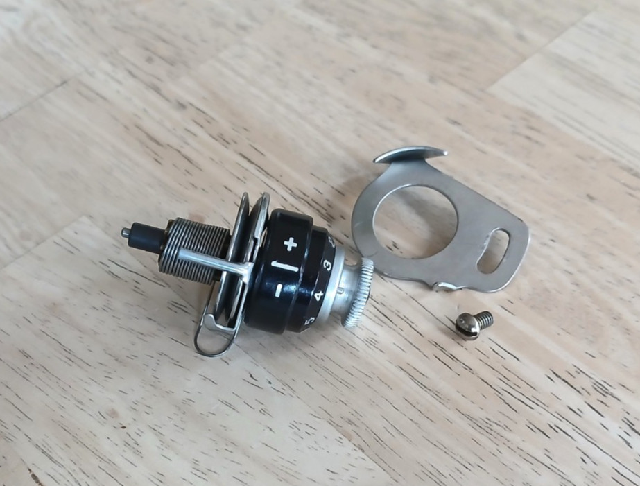 Original Singer 201-2 Sewing Machine Thread Tension Regulator & Bracket