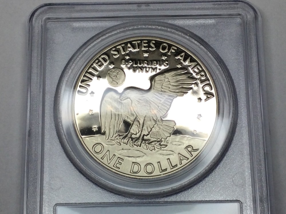 1978-S clad proof Ike Dollar PCGS PR69DCAM