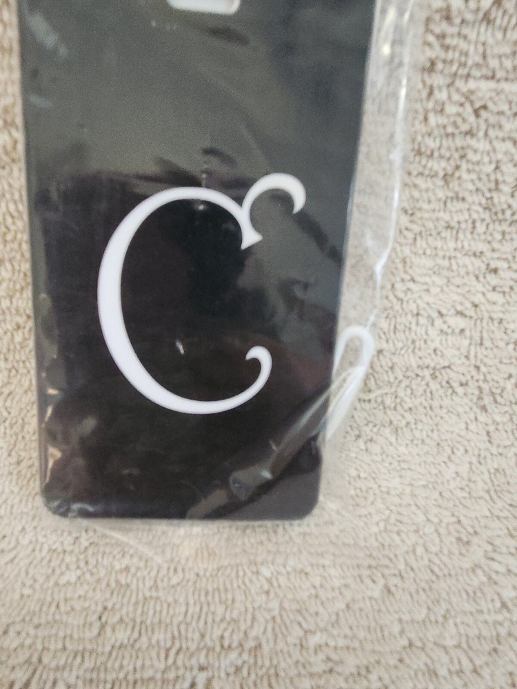 Inventive Travelware " C " Black Luggage Tag (Box 3)
