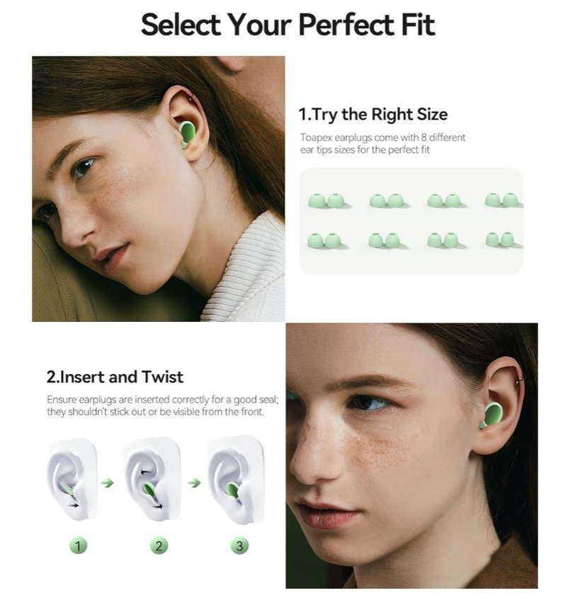 Superior Noise Reduction Ear Plugs