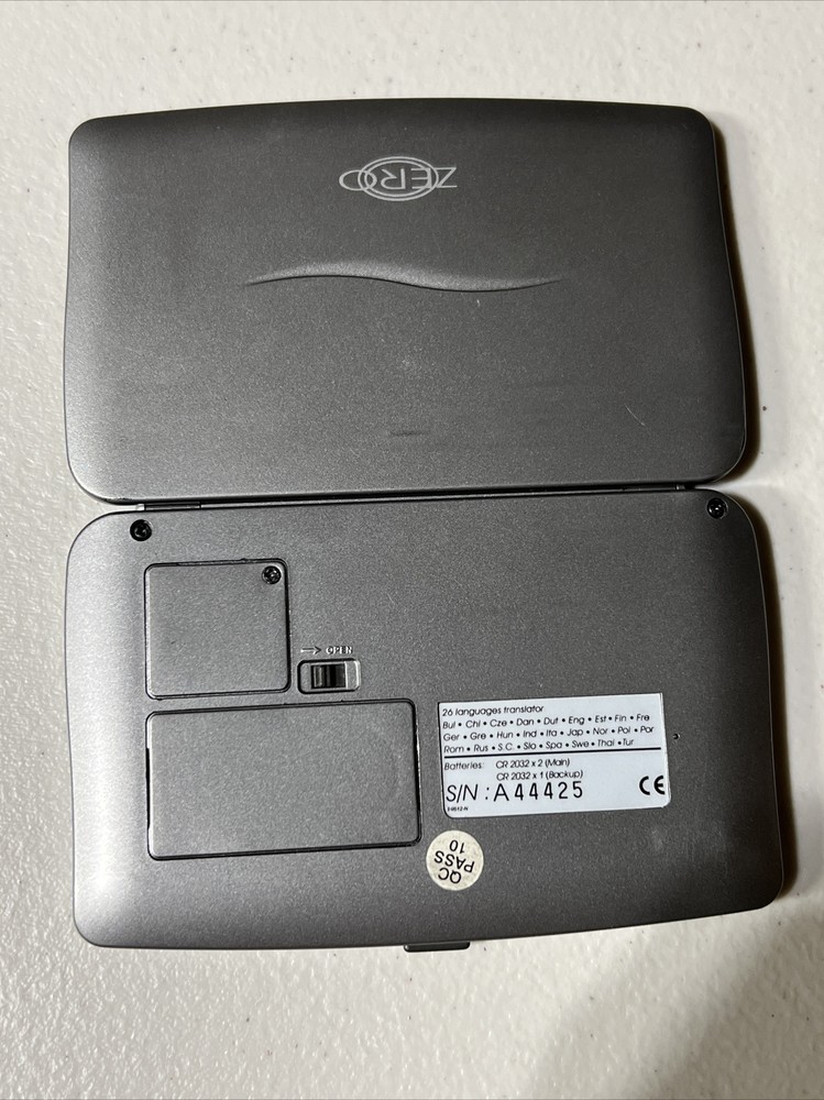 ZERO 26 language Translator S/N : A44425 From Global Translator Test Work Great