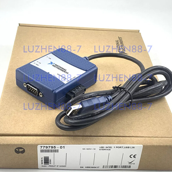 National Instruments NI USB-8476s LIN Interface Device 194210E-21L