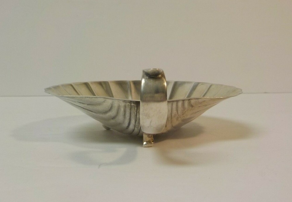 Hunt Silver Co. NY Sterling Silver Shell Candy Dish, 85 grams