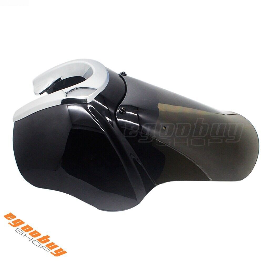 Headlight Fairing Windshield & Bracket Mount For Harley Softail FXBB FXBBS FXST