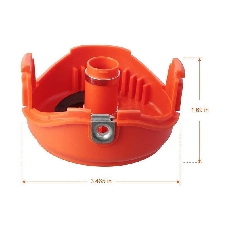 For Black & Decker GH3000, SF-080 Grass Trimmer Replacement Spool Line With Cap