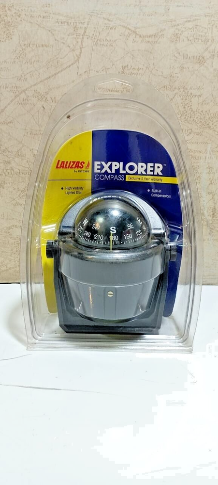 LALIZAS BY RITCHIE EXPLORER COMPASS B-51-L NEW CONDITION