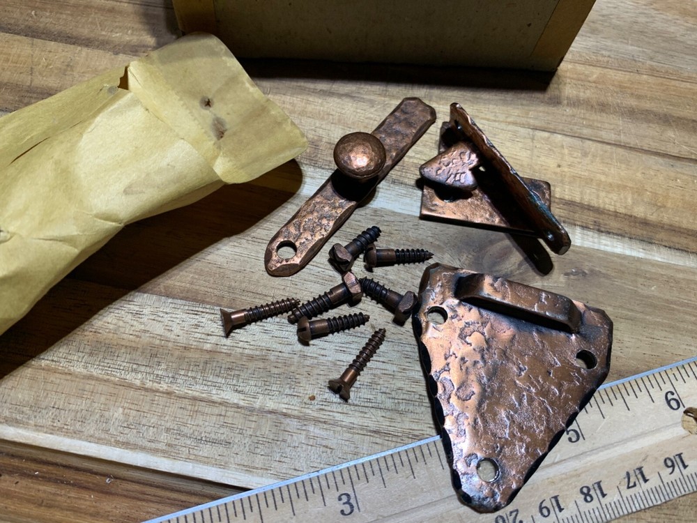 Vintage Mckinney Forge Iron Flush latch mod. 12731 (lot#21135)