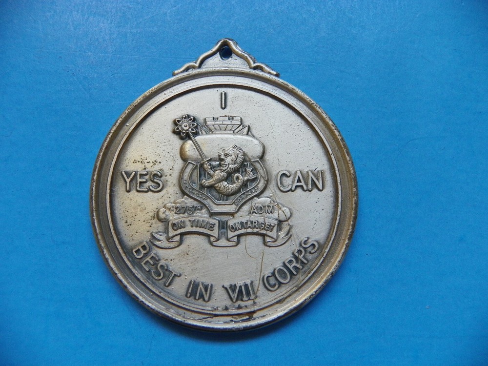 VIETNAM ORIGINAL 275TH ENGINEER NECK AWARD MEDAL