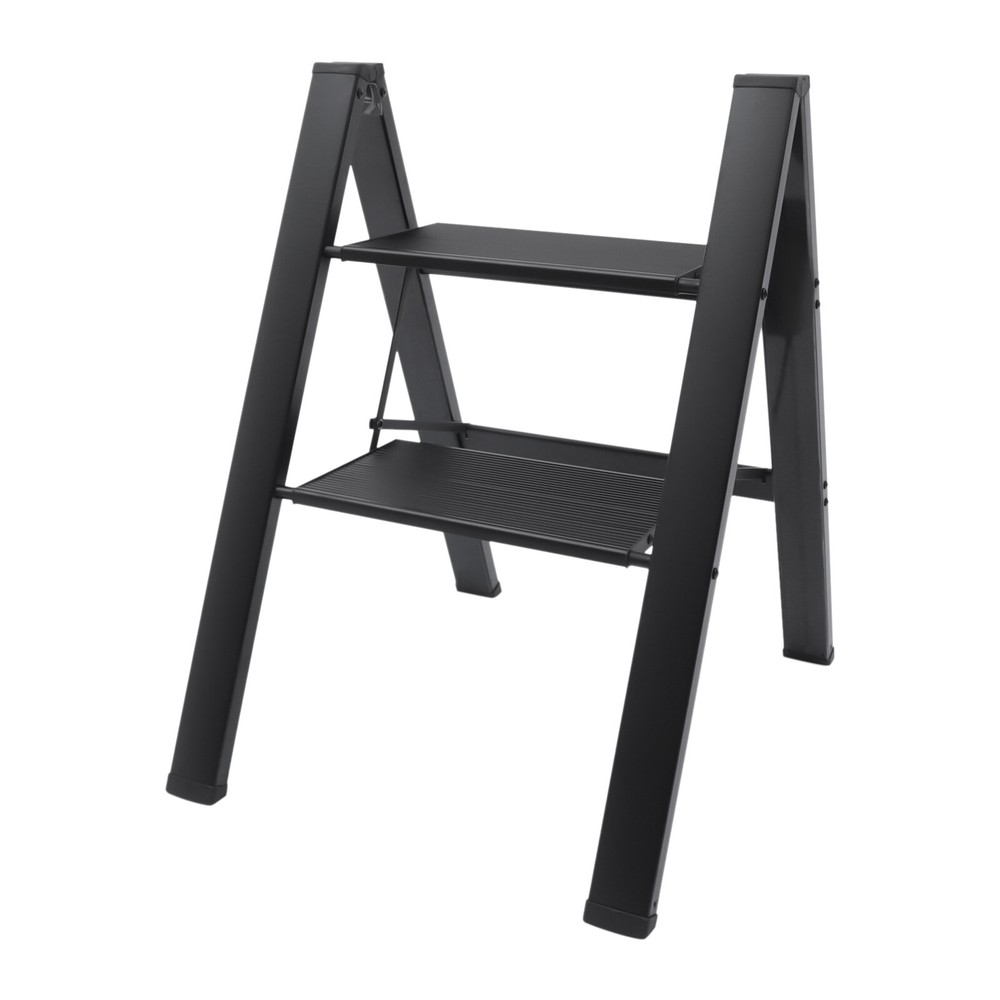 2 Step Folding Step Stool Portable Folding Ladder Stools For Adults Office Home