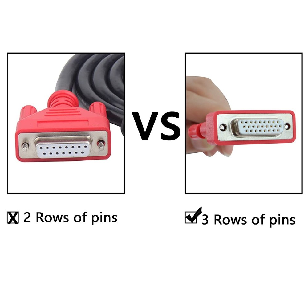 Main Test Cable for Programming Autel MaxiSys MS908P Cable Connector - 16 Pin...