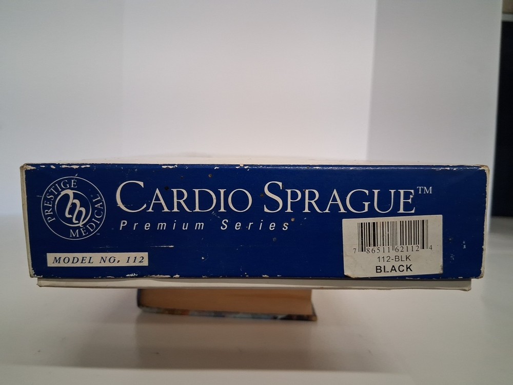 Prestige Sprague Model 112 Black Stethoscope