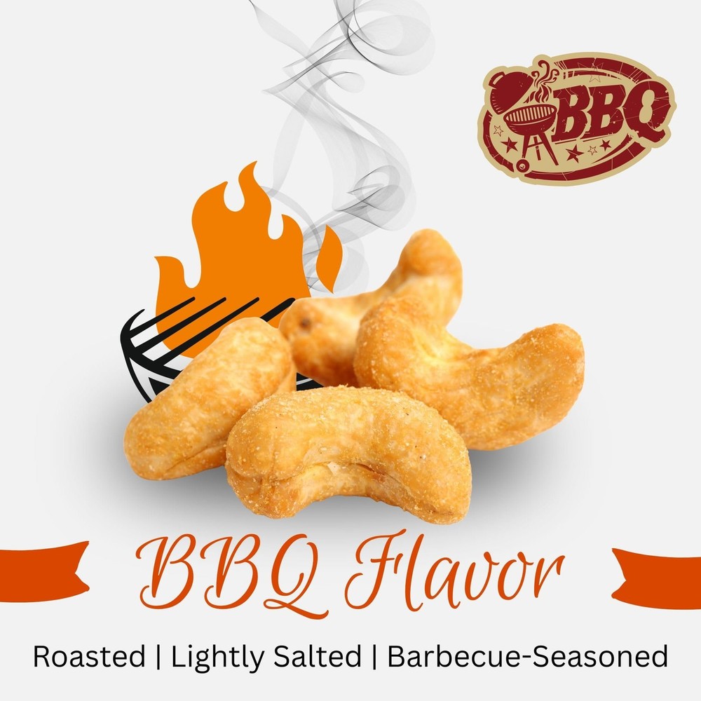 BBQ Flavored Cashews by It's Delish, Bulk
