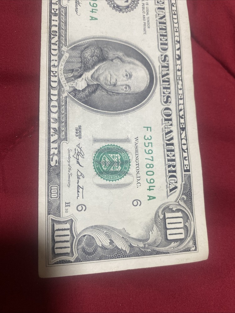 billete de 100 dolares