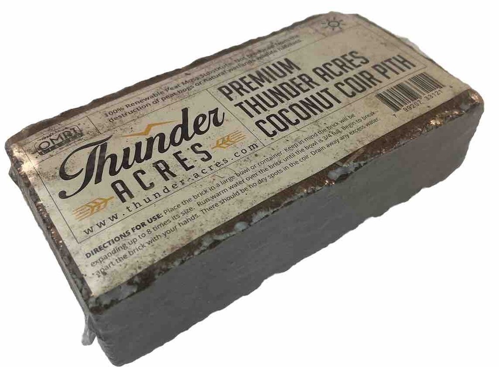 Thunder Acres Premium Coconut Coir Pith