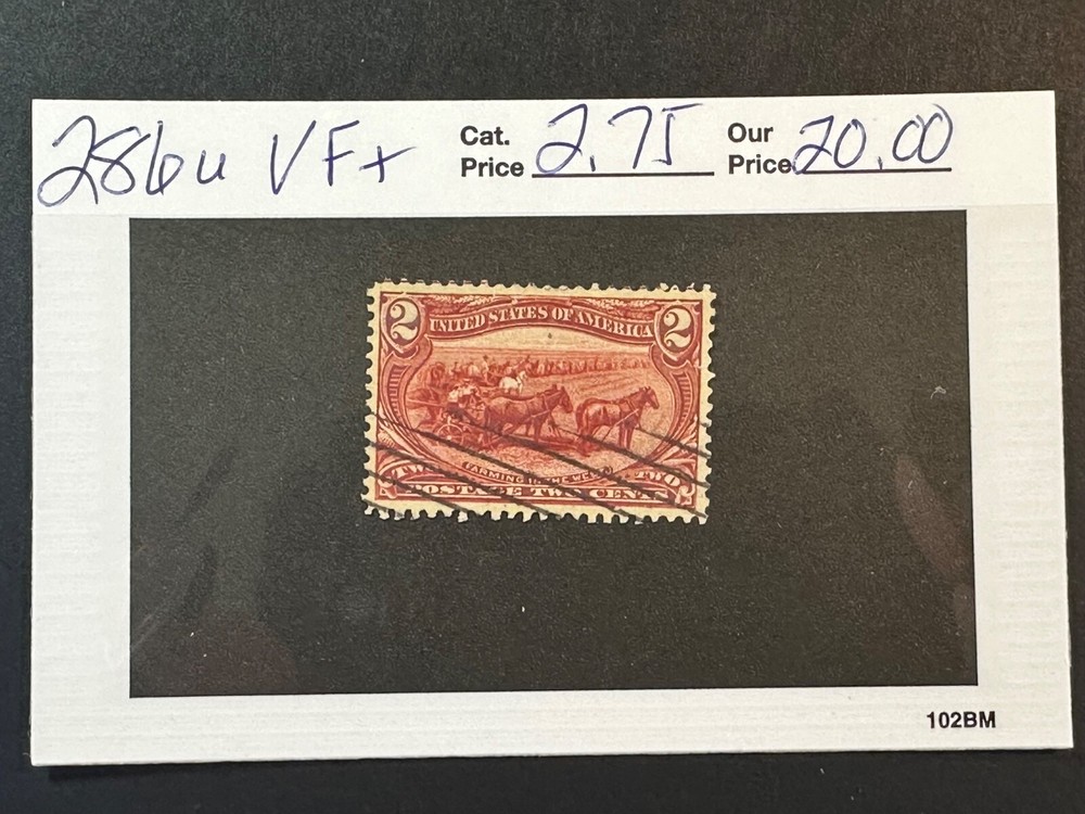 Scott # 286   VF+ !! 2024 Scott Catalogue Value $ 2.75