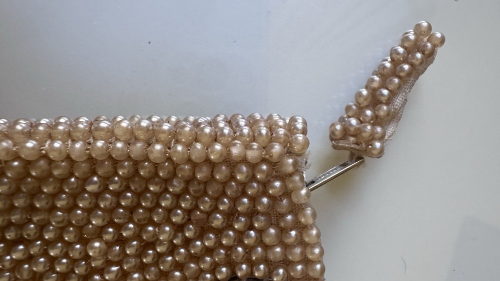 Vintage Beaded Clutch/Purse Small