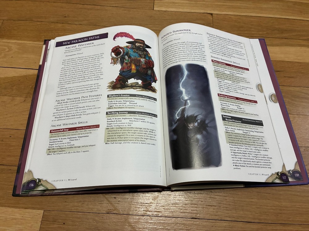 Dungeons & Dragons: Arcane Power HC 4e Original