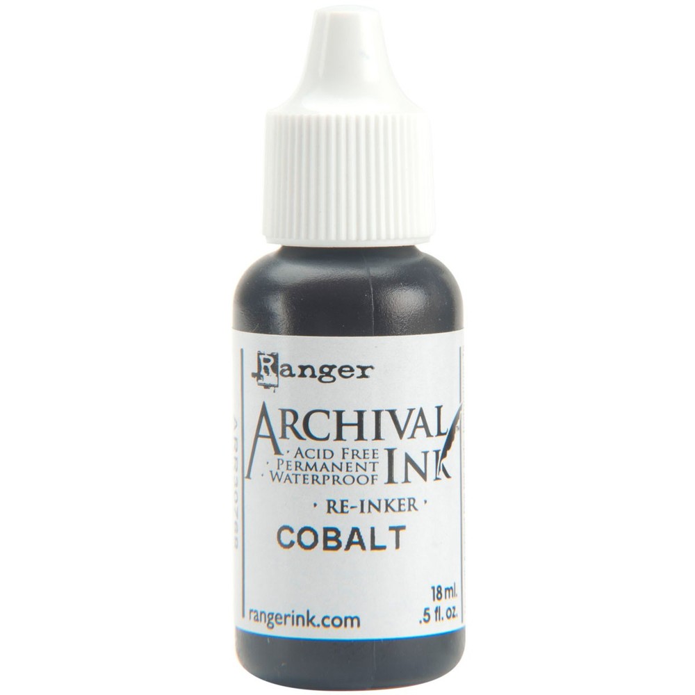 Archival Pad Re-Inker .5oz Cobalt