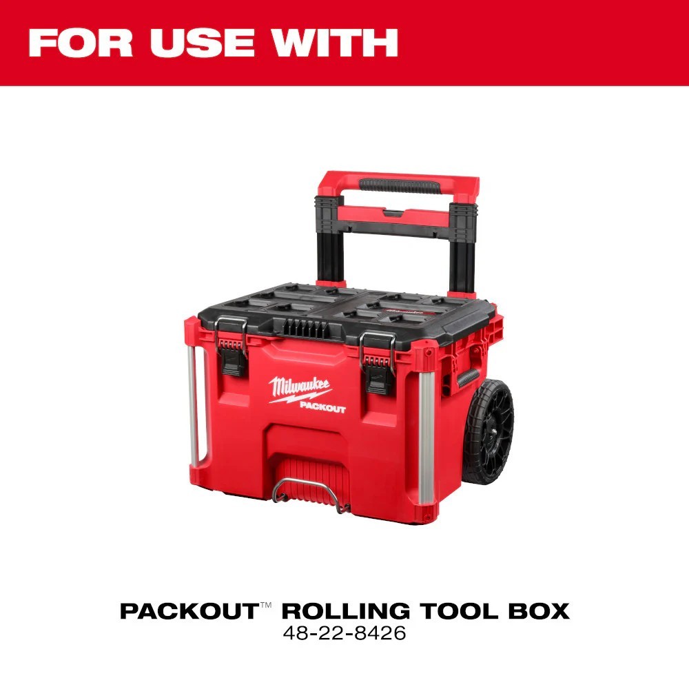 Milwaukee 48-22-8027 Low-Profile Handle for PACKOUT Rolling Tool Box NEW