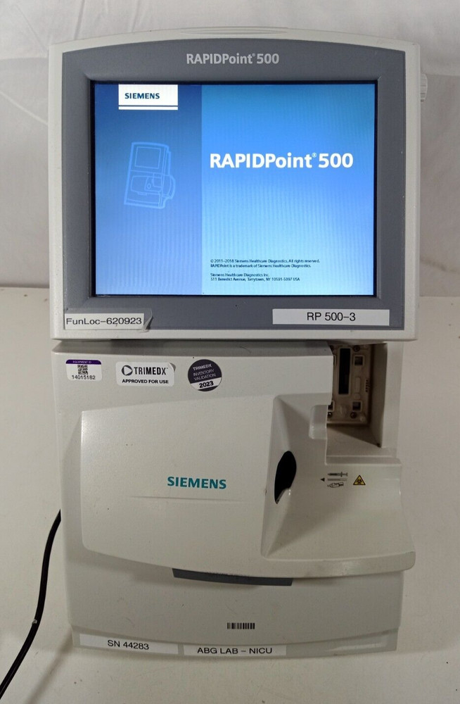 Siemens RapidPoint 500 Blood Gas Analysis System w/Printer Version 3.0B