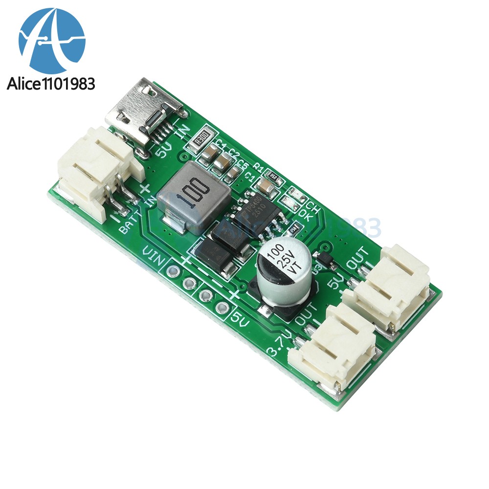 TP5400 1A Li-ion Battery Charging Module 5V Boost Control Module for Power Bank