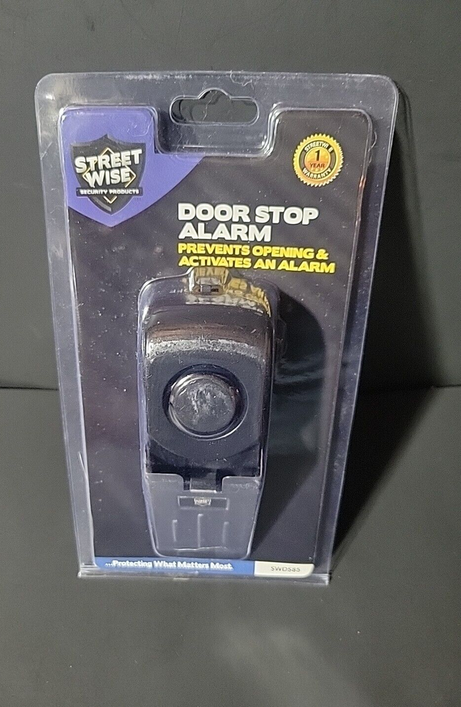 Street Wise Door Stop Alarm Security Sensor Floor
