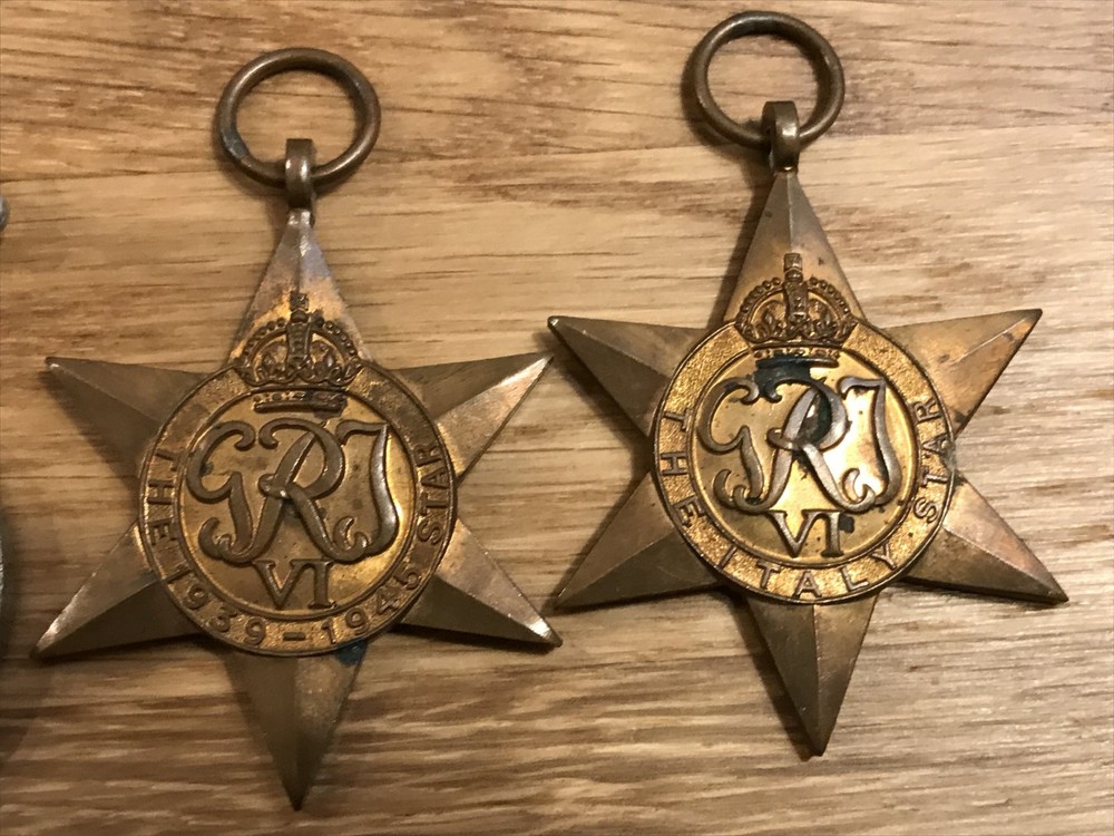 nice lot 4 original WW2 era medals